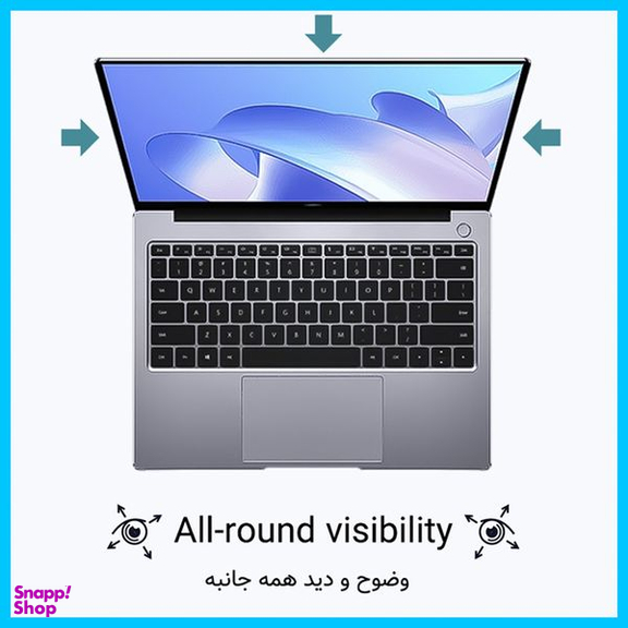 محافظ صفحه نمایش شفاف تکنو مدل Hygel مناسب برای لپ تاپ هوآوی MateBook E