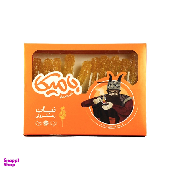 نبات چوبی زعفرانی بامیکا بسته 20 عددی	بسته بندی مقوایی