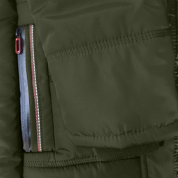 کاپشن مردانه مدل 1102 رنگ زیتونی