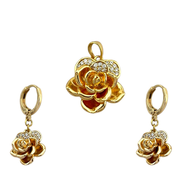 نیم ست زنانه ژوپینگ مدل گل کد M4316