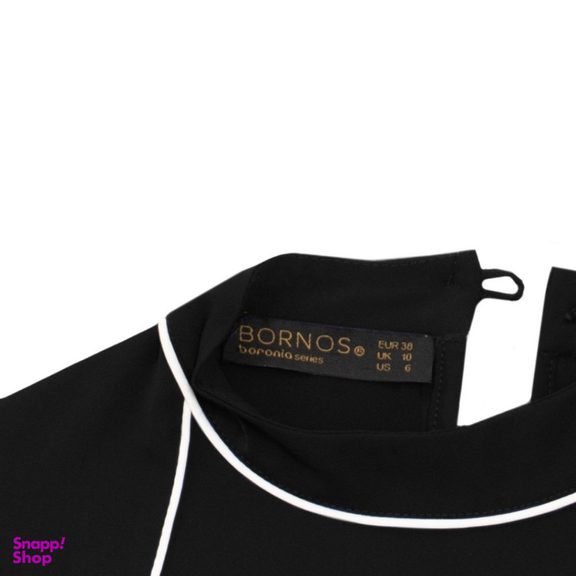 بلوز زنانه برنس مدل سوده رنگ مشکی