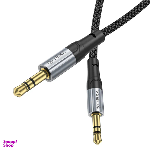 کابل دیتا صوتی AUX Jack 3.5mm نکسا مدل LX3 طول 1 متر