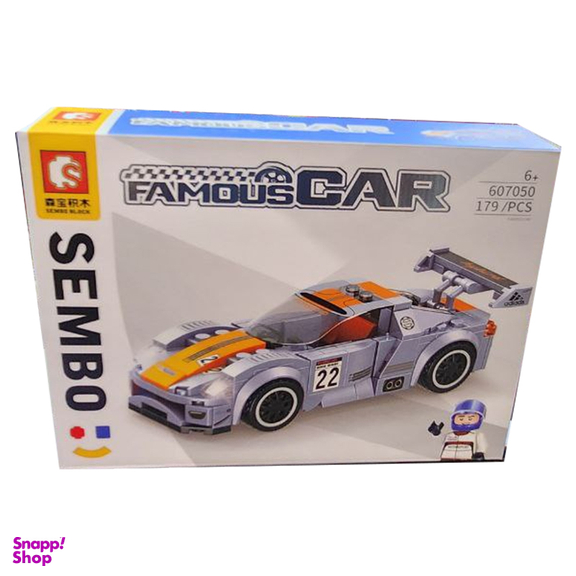 ساختنی سیمبوبلاک مدل Famous Cars کد 607050