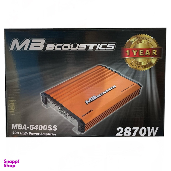 آمپیلی فایر خودرو ام بی آکوستیک مدل 5400