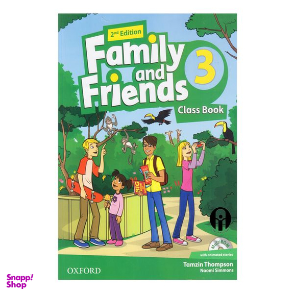 کتاب British Family And Friends 3 Second Edition اثر Tamzin Thompson And Naomi Simmons انتشارات الوند پویان