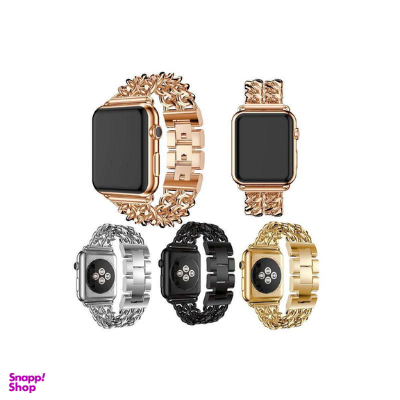 بند اپیکوی مدل Cartier Loop مناسب برای اپل واچ سری 1/2/3/4/5/6/7/8/SE/Ultra سایز 42/44/45/49 میلی متری