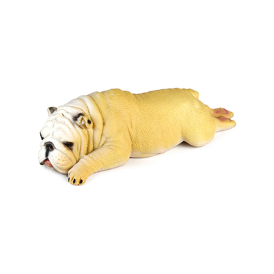 اسباب بازی فیگور حیوانات مک تویز مدل سگ بولداگ خوابیده