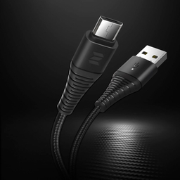 کابل تبدیل USB  به MicroUSB  راک اسپیس مدل RCB0733 طول 1.2 متر