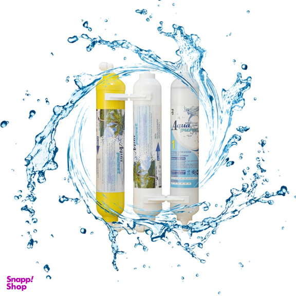 فیلتر تصفیه کننده آب آبسردکن آکوا پیورست شریعتی مدل گیاهی F 300 NEW مجموعه 3 عددی