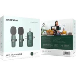 میکروفون بی سیم گرین لاین مدل 3in1 Mic