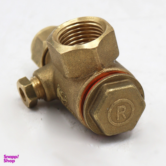 شیر یکطرفه کمپرسور باد مدل کمل کد YP-REZVEH-1/2INCH