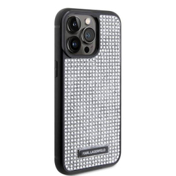 کاور گوشی موبایل کارل لاگرفلد مدل Rhinestone مناسب برای اپل iPhone 15 Pro Max