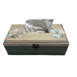 جعبه دستمال کاغذی مدل چوبی کد 02