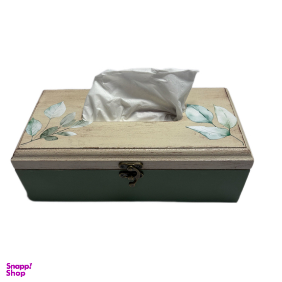 جعبه دستمال کاغذی مدل چوبی کد 02