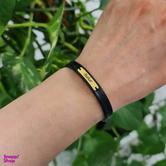 دستبند طلا 18 عیار زنانه لیردا مدل اسم بهار