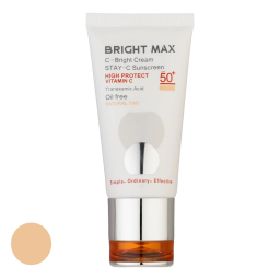 کرم ضد آفتاب رنگی ویتامین سی C Bright برایت مکس حجم 50 میلی لیتر