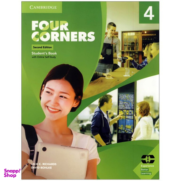 کتاب Four Corners 2nd 4 اثر Jack C. Richards انتشارات سپاهان به همراه سی دی