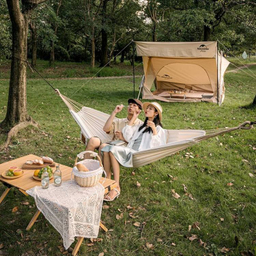 ننو يک نفره چوب دار نیچرهایک مدل DC-C01-Shake Anti Tip Canvas Hammock کد DC001