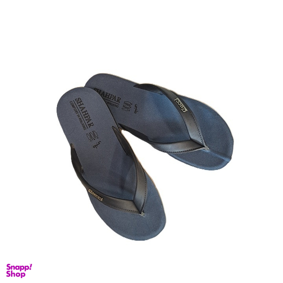 دمپایی روفرشی مردانه شهپر کد BLU رنگ آبی