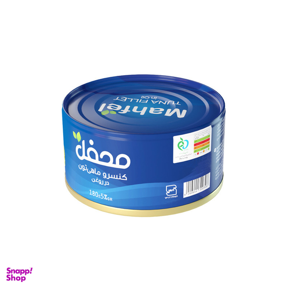 کنسرو ماهی تن در روغن محفل 180 گرم