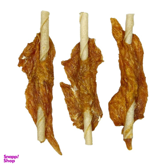 تشویقی سگ شهر پت مدل ایز گود استیک فلورایدی با فیله مرغ بسته 3 عددی