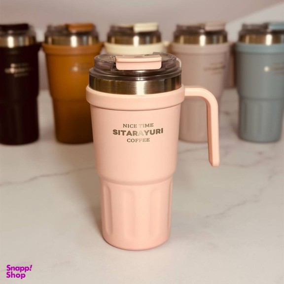 تراول ماگ سیتارا مدل دسته کنار ظرفیت 600 میلی لیتر