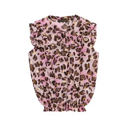 تاپ زنانه برنس مدل هلاله رنگ صورتی