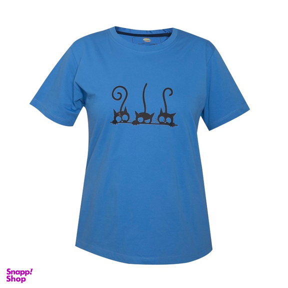 تیشرت زنانه ترسه به نگار کد 195 رنگ آبی