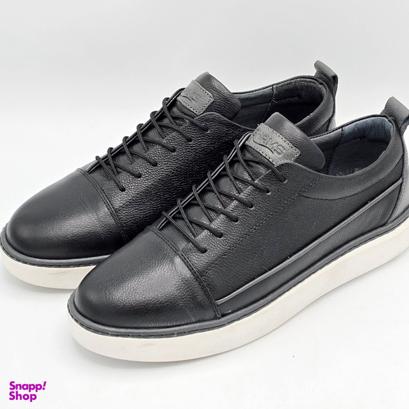 کفش راحتی مردانه شمس کد 08654 رنگ مشکی