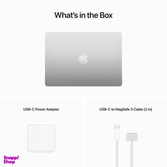 لپ تاپ 13 اینچ اپل مدل MacBook Air M3 8C-8C 16GB-256GB CTO 2024