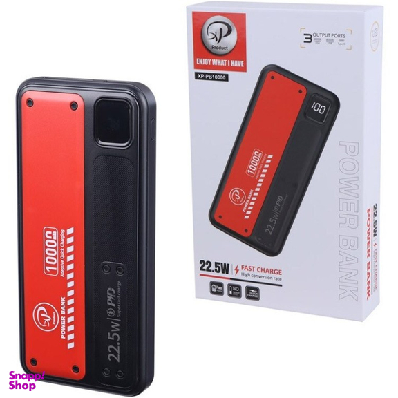 پاوربانک ایکس پی-پروداکت مدل XP-PB10000 PD 22.5W ظرفیت 10000 میلی آمپر ساعت