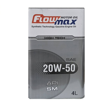 روغن موتور بنزینی فلومکس 20W50 SM حجم 4 لیتر