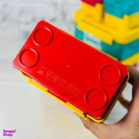 ظرف غذا 4 تکه مدل لگو کد 002