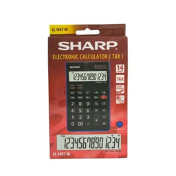 ماشین حساب شارپ مدل EL-145T-BL