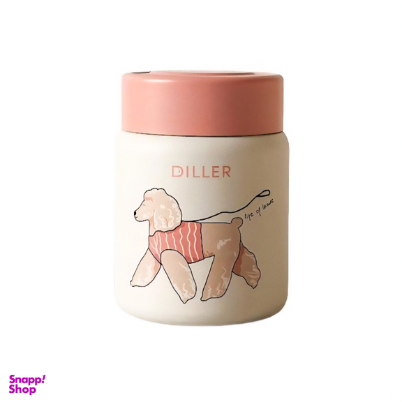 تراول ماگ دیلر طرح سگ گنجایش 150 میلی‌ لیتر