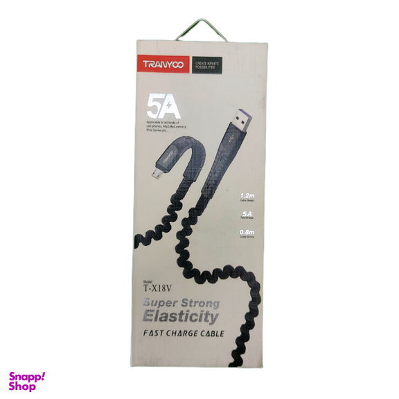 کابل تبدیل USB به MicroUSB ترانیو مدل X18 طول 1.2 متر