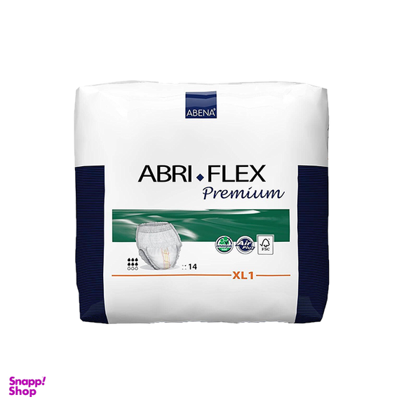 پوشک بزرگسال ابری فلکس مدل XL1 بسته 14 عددی