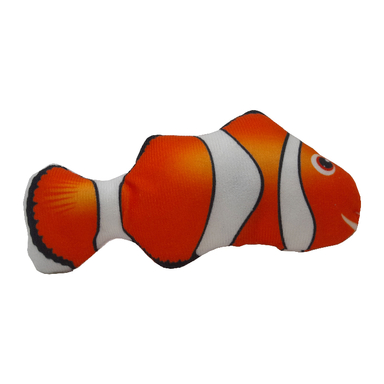 اسباب بازی گربه مدل ماهی طرح کارتون نمو کت نیپ دار