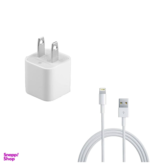شارژر دیواری بوف مدل PowerPlus-4x به همراه کابل تبدیل لایتنینگ