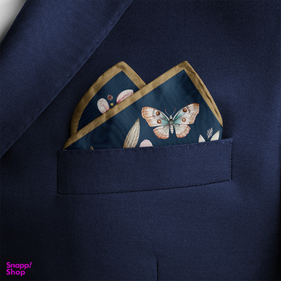 دستمال جیب مردانه مدل sylvaine کد s7