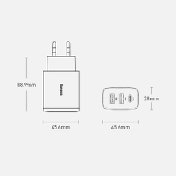 شارژر دیواری بیسوس مدل CCXJ-E0