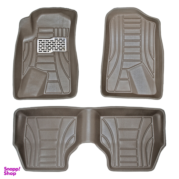 کفپوش سه بعدی خودرو  پانیذ مدل پشت نمدی کد MHLB N مناسب برای سمند EF7