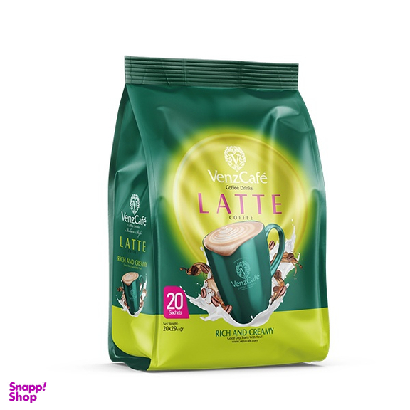 قهوه لاته ونزکافه بسته 20 عددی