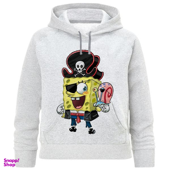 هودی پسرانه مدل باب اسفنجی دزد دریایی A470