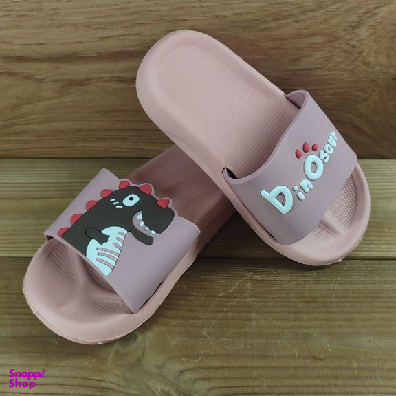 دمپایی زیتون مدل داینو کد 131417 رنگ کالباسی