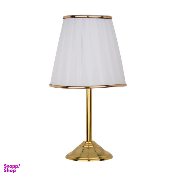 آباژور رومیزی نورهام مدل NHM-GOLDSILVERY-15