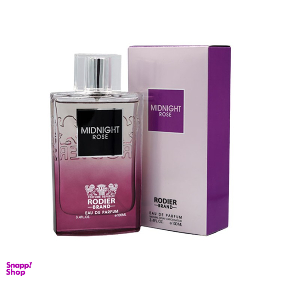 ادوپرفیوم زنانه رودیر مدل میدنایت رز
