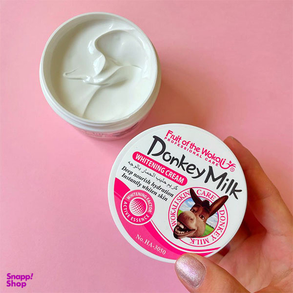 کرم مرطوب کننده ووکالی مدل شیر الاغ حجم 150 میلی لیتر