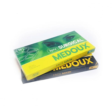 ماسک سه لایه جراحی ویژه مداکس (Medoux) بسته 10 عددی رنگ سبز