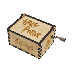 جعبه موزیکال چوبی مدل HARRY POTTER